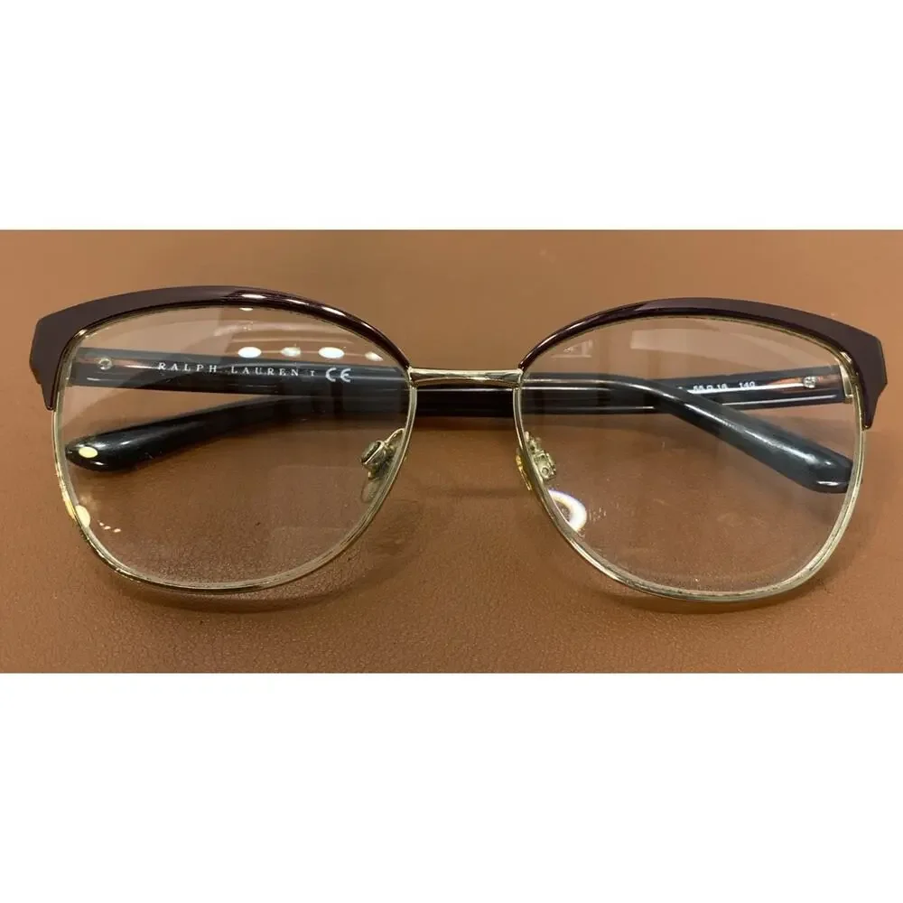 RALPH LAUREN Eyeglasses Brown Cats Eye glasses frame‎ MOD: RL 5099 9395